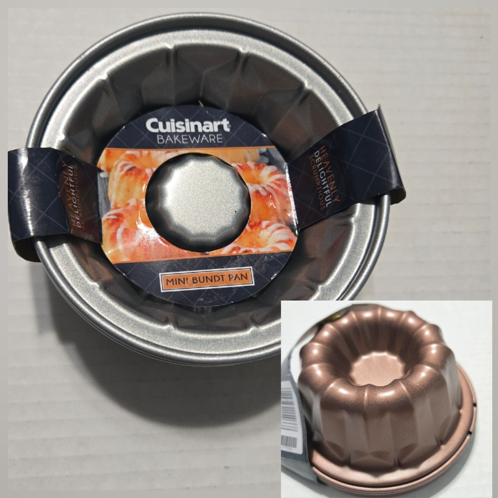 Mini Bundt Pans - Set of 4  NEW